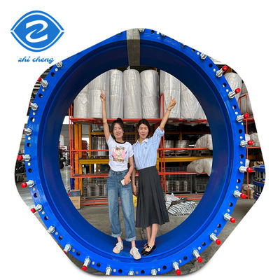 Flanges การถอดรหัส Telescopic Joint สําหรับ Hdpe ท่อ ISO การเจาะ Double Flanges
