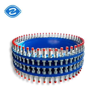 PN10 30 การถอนสับสนต่อเนื่อง Ductile เหล็กคาร์บอนสแตนเลส Double Flange Pipeline Connector