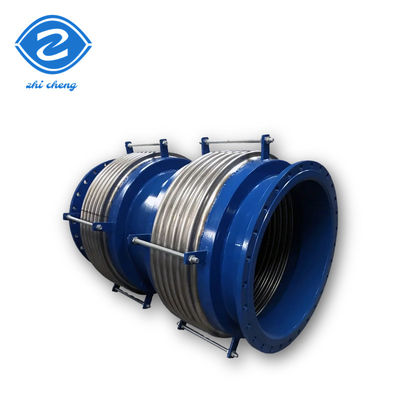 การวาด Axial Metal Expansion Joint Compound Tie Rod Corrugated Compensator สําหรับท่อหิน