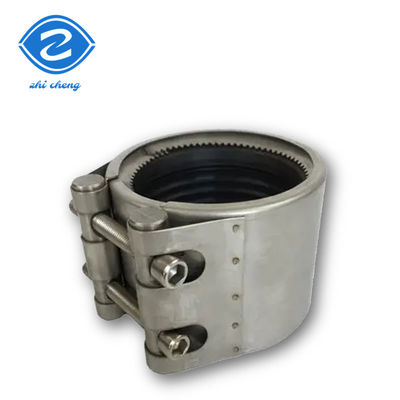 2 นิ้ว Pipe ซ่อมแซม Clamp สําหรับหัวกลมคอเท่ากัน 304 สแตนเลส สายเชื่อม