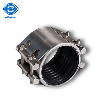 22 มม 20 มม 15 มม หนักงานปรับท่อ Clamp รอบ bolted สแตนเลสปรับตัก
