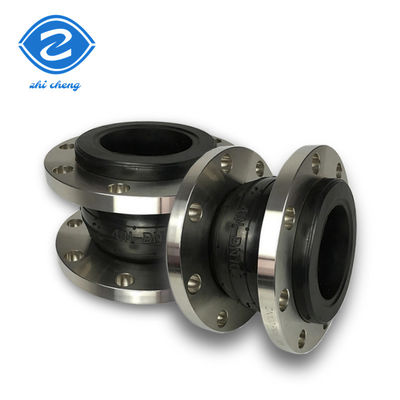 นีโอเพรนท่อยางการขยายสานต่อกันน้ํามัน กันแผ่นดินไหว compensator Ss304 Flange Epdm Single Sphere
