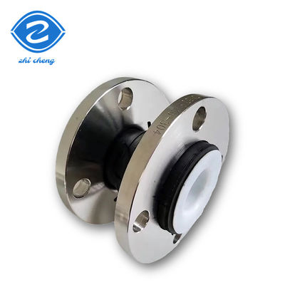 PTFE ปรับผิวผูกขยายยางกลมเดียวสําหรับการเชื่อมต่อฟลานจ์และบิด