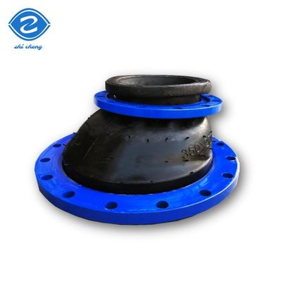 EPDM เครื่องลดอัตราเฉพาะสําหรับเส้นขยายยาง DN200-DN350 ออกแบบแนวราบด้านล่าง เครื่องลดอัตราเฉพาะสําหรับท่อเคมี