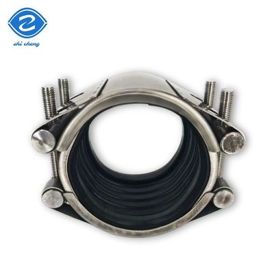 ตัวเชื่อมต่อท่อซ่อมแบบไม่เชื่อม Dual Latch Secure Radial Hydraulic Compensation พร้อมการซีลแบบปรับได้ การทำงานด้วยแรงดัน ≤4.0MPa ชุดซ่อมท่อด่วน