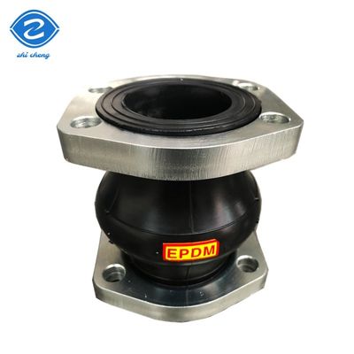 แผ่นขั้วยางเพชร ขยายสานส่วนผสมท่อ Fittings คอมเปนเซชั่น DN450 DN100 ลูกเชื่อม Epdm แผ่นขั้วเดียว Bellow